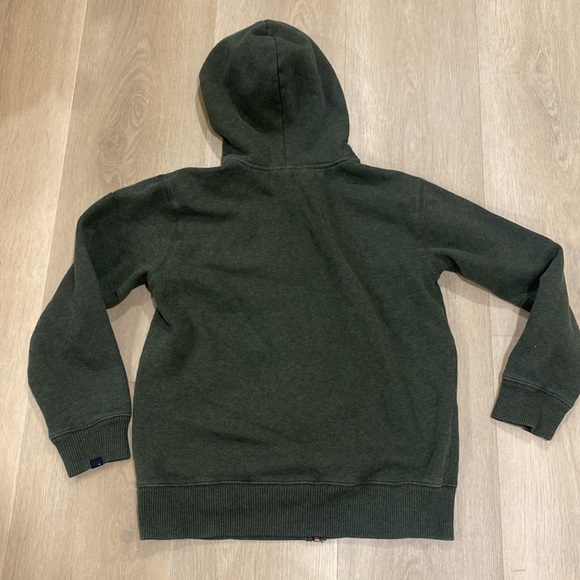 Vintage 2000s Hurley Olive Green and Black Zip-Up Jacket - Picture 5 of 5